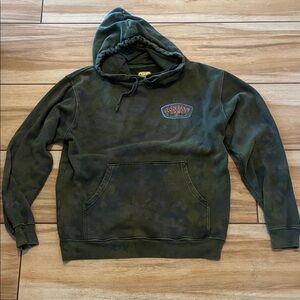 Ron Jon Dark Green Hoodie for Men